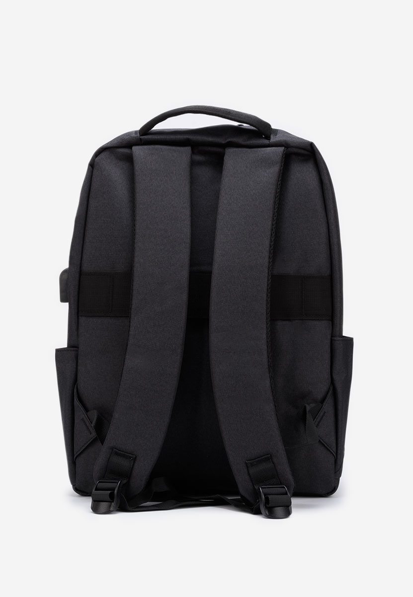 Czarny plecak Fiorentino