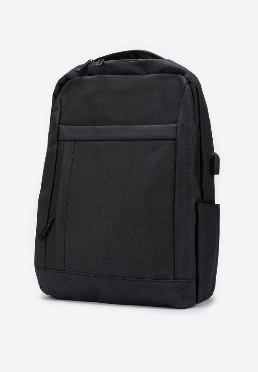 Czarny plecak Fiorentino