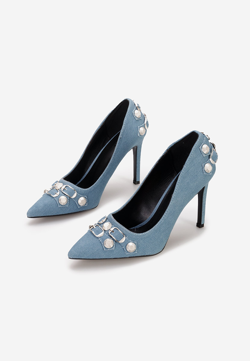 Niebieskie szpilki Supreme V2