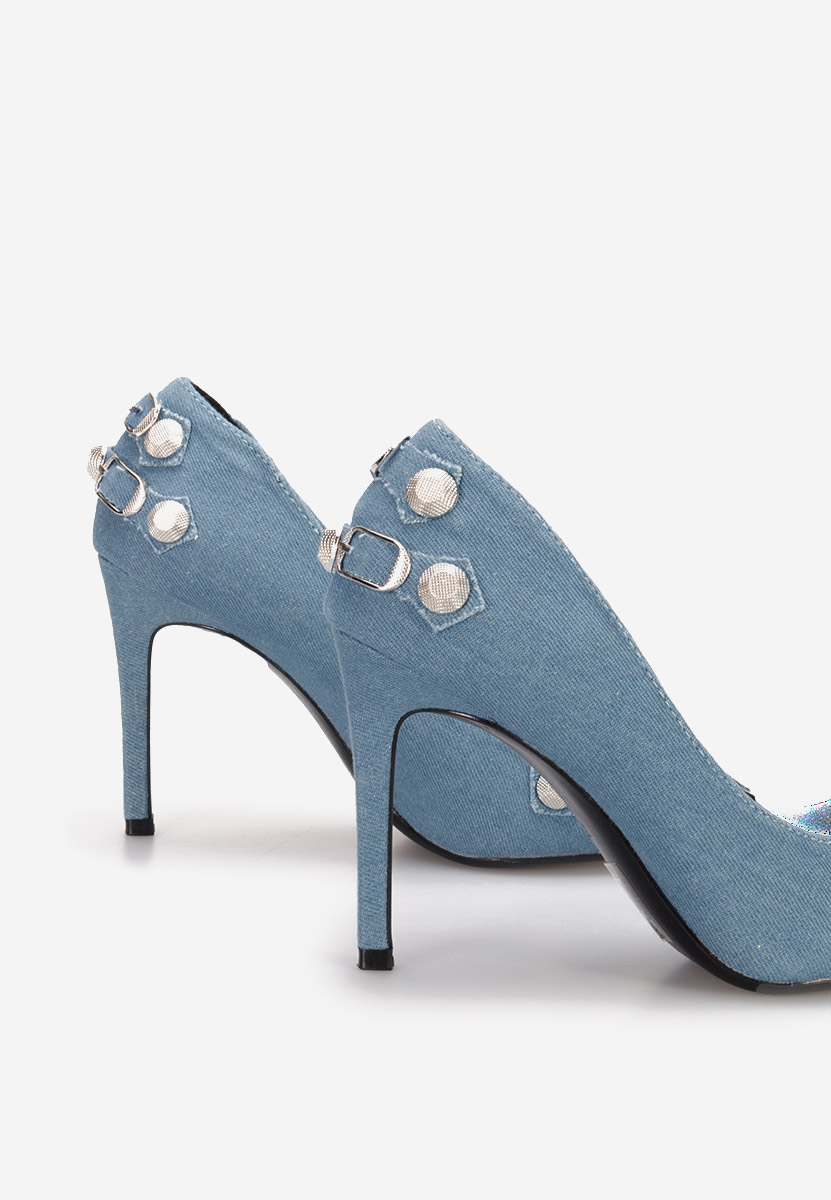 Niebieskie szpilki Supreme V2