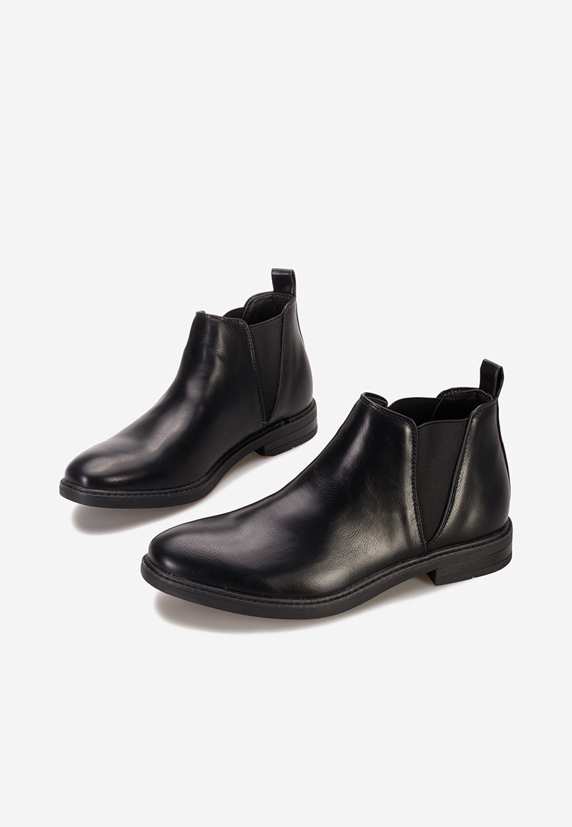 Czarne botki męskie Galven