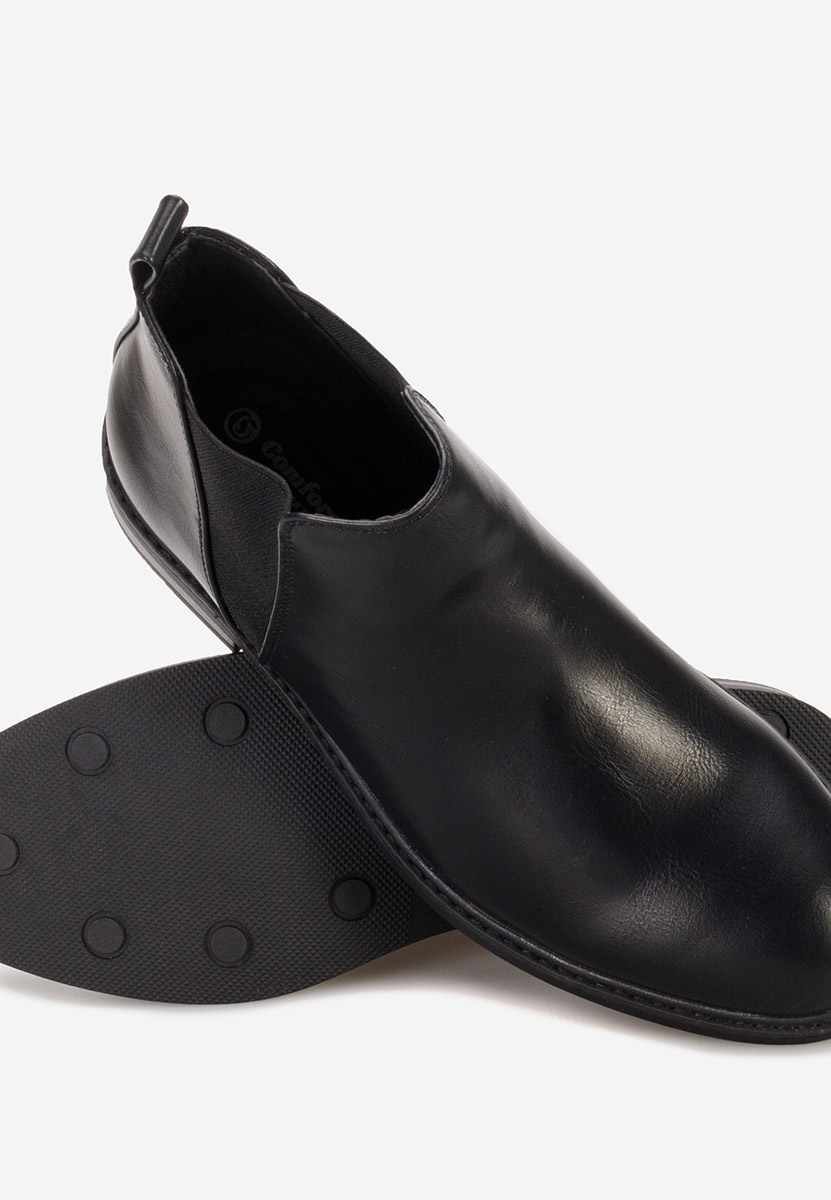 Czarne botki męskie Galven