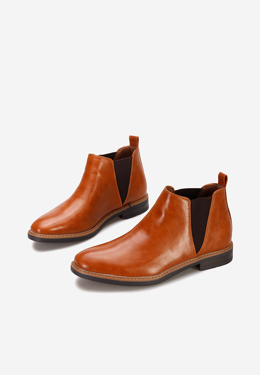 Camelowe botki męskie Galven