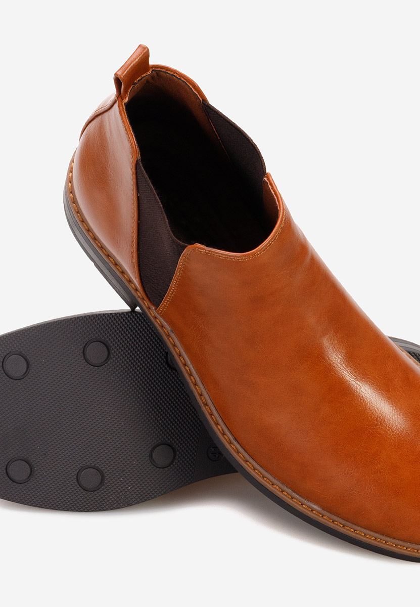 Camelowe botki męskie Galven