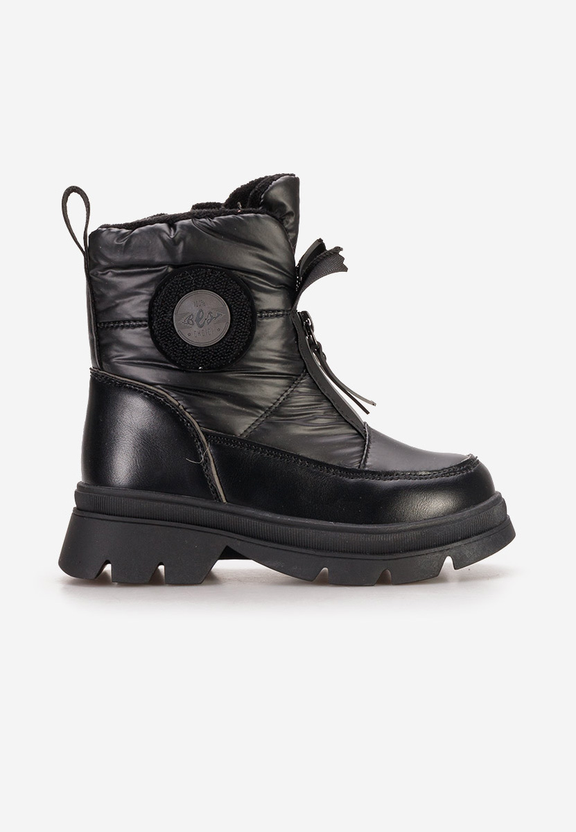 Czarne botki dziewczęce Loxley
