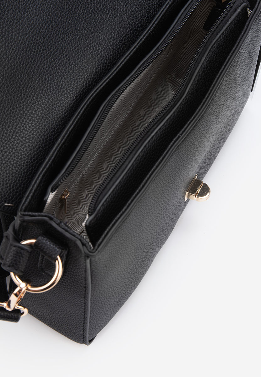 Czarna torebka do ręki Emilea