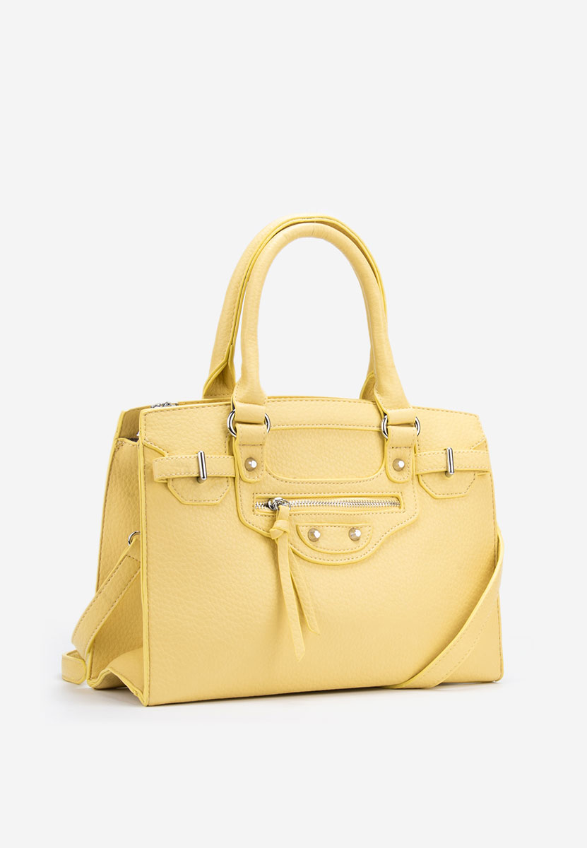 Żółte torebka do ręki Lentia