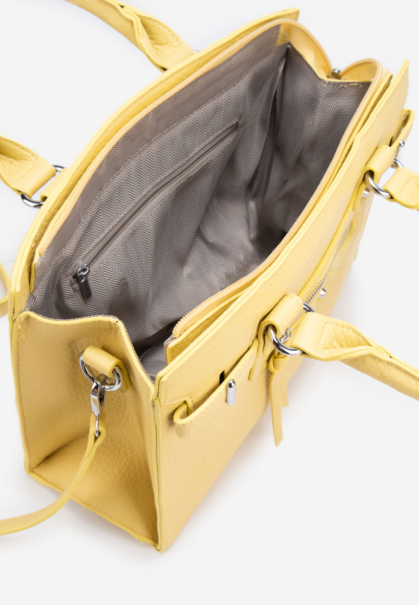 Żółte torebka do ręki Lentia