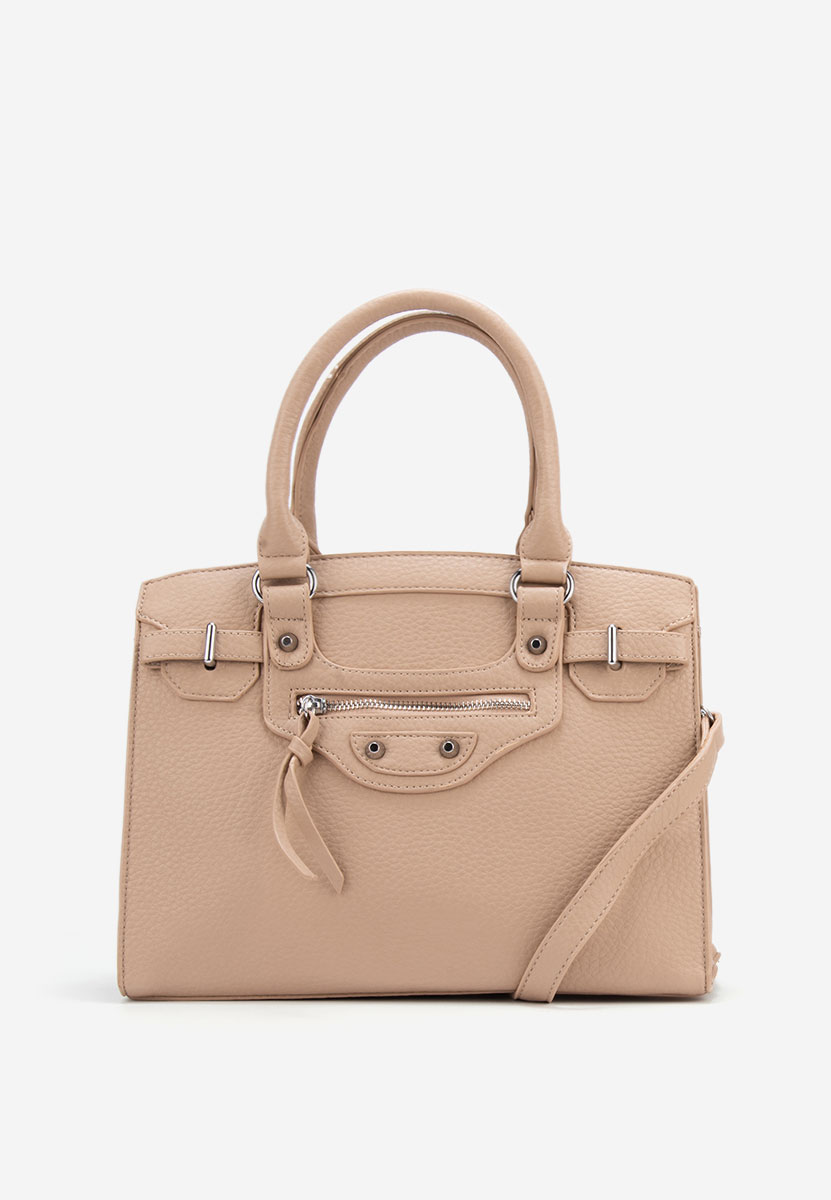 Khaki torebka do biura Lentia