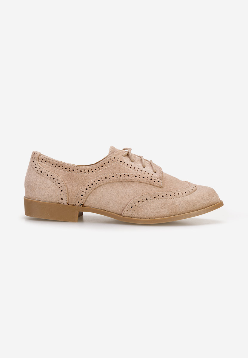 Khaki brogues damskie Rumelia