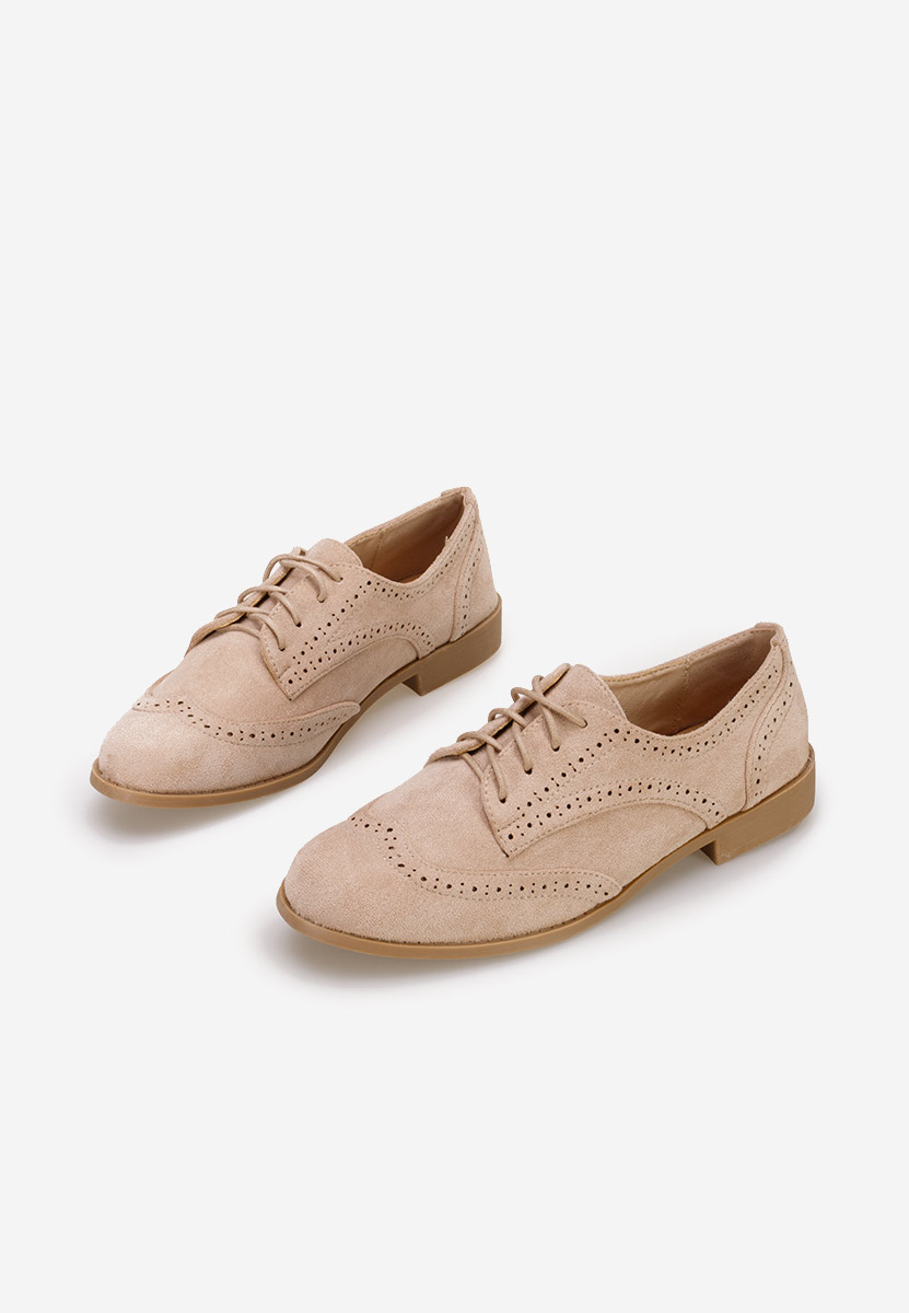 Khaki brogues damskie Rumelia