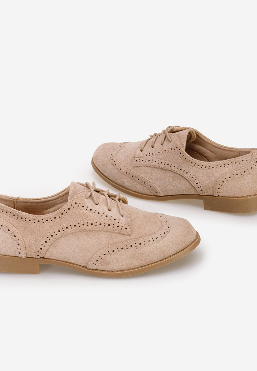 Khaki brogues damskie Rumelia