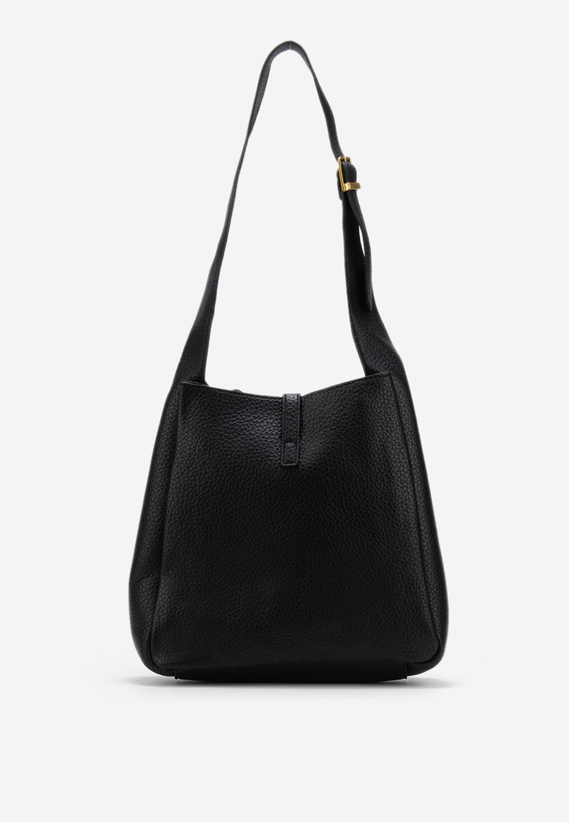 Czarna torebka hobo Nesana