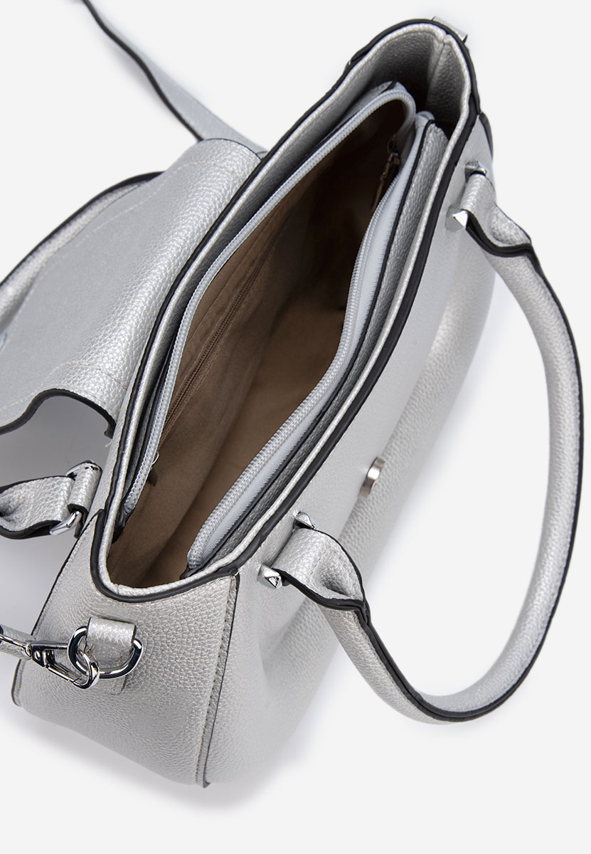 Srebrne torebka do ręki Laera V3