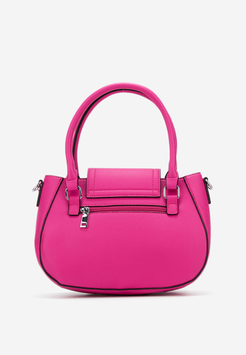 Fuksjowe torebka do ręki Laera V3