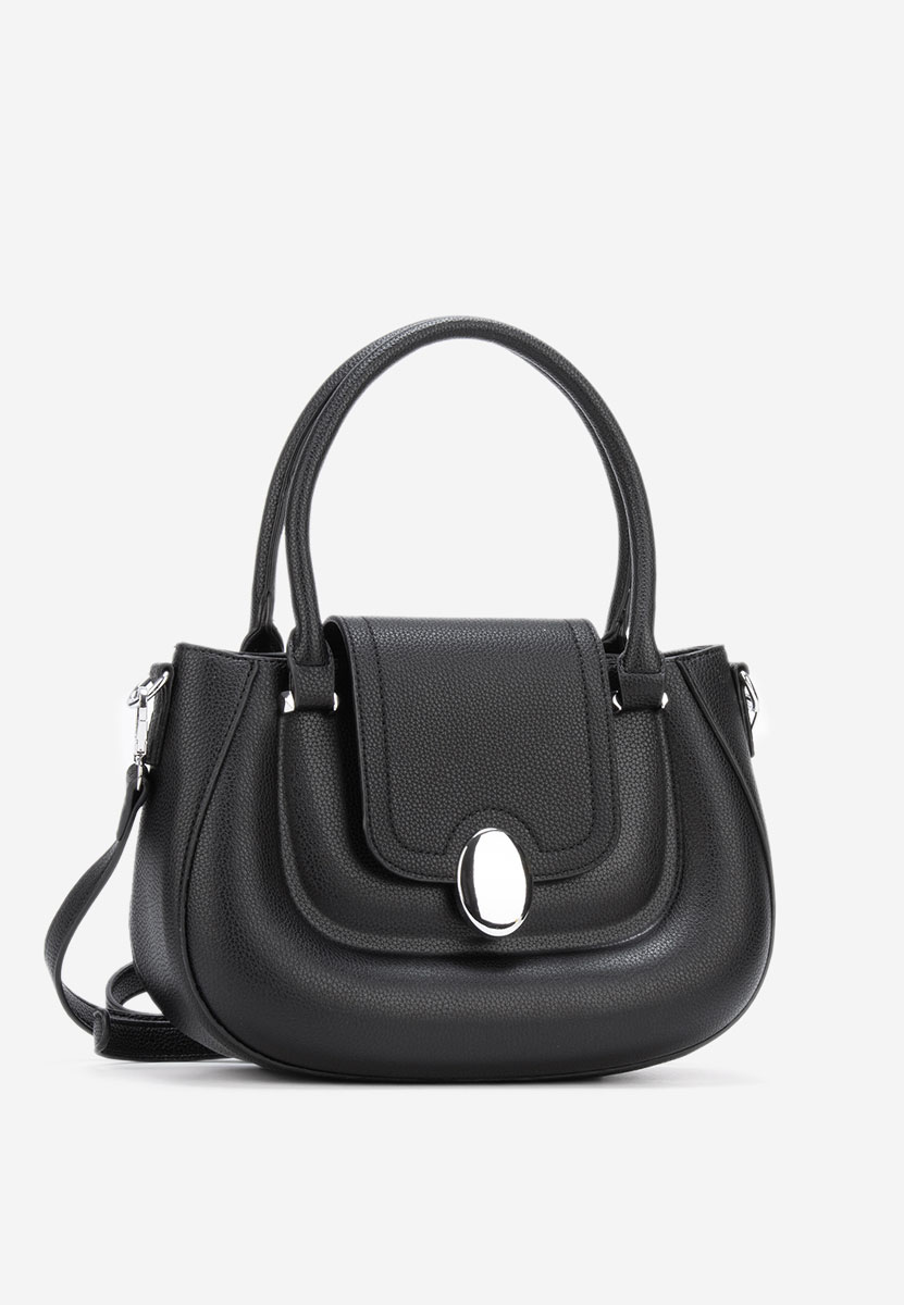 Czarna torebka do ręki Laera V3