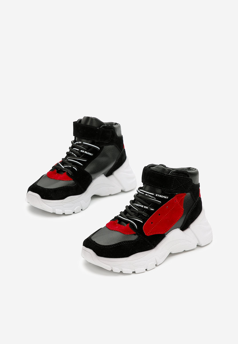 Czarne sneakersy damskie Florenza D2