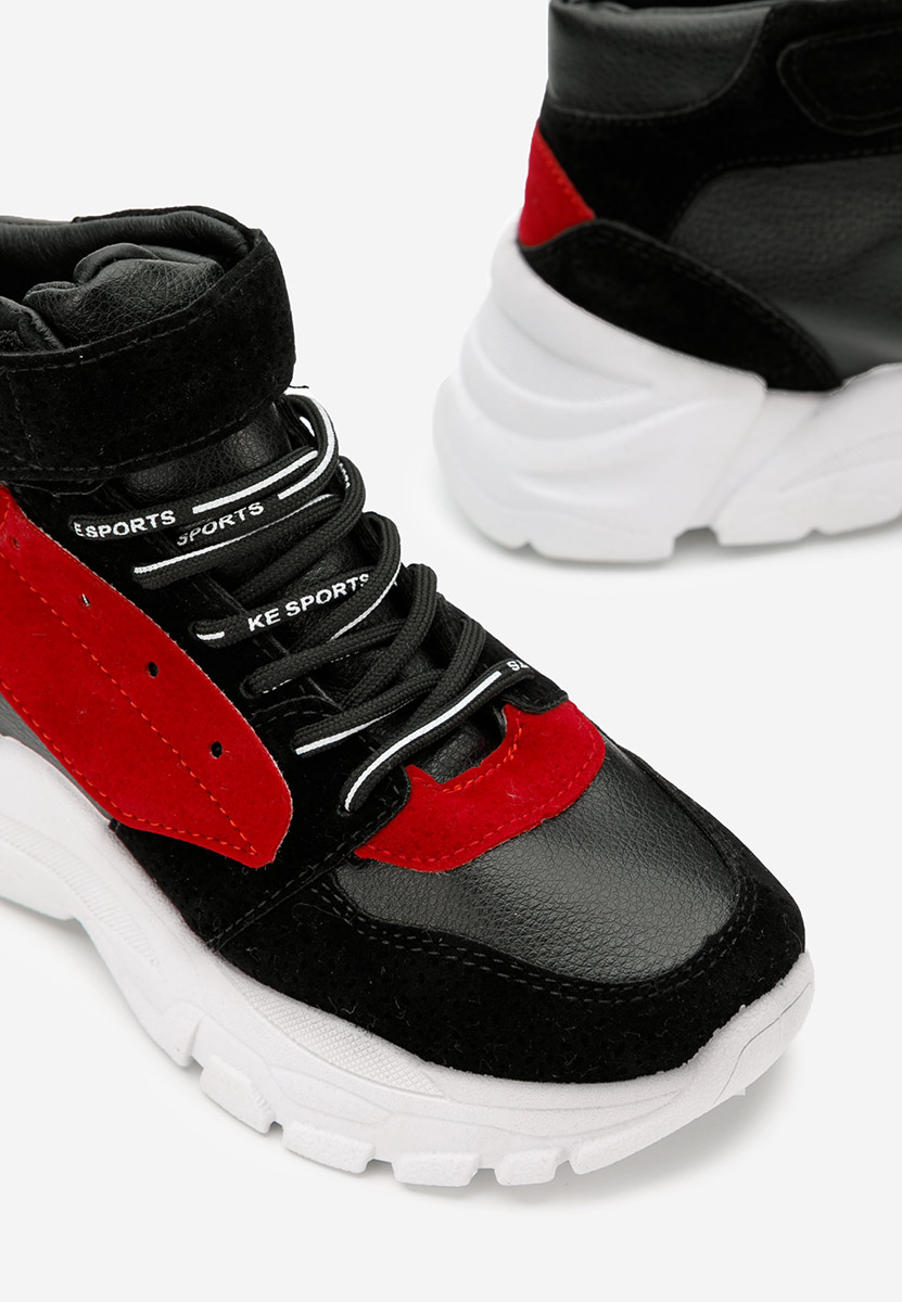 Czarne sneakersy damskie Florenza D2