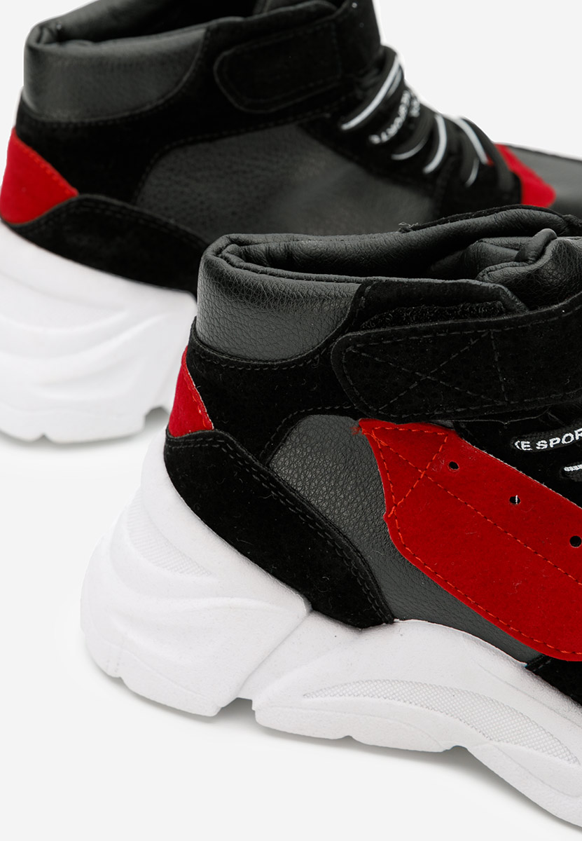 Czarne sneakersy damskie Florenza D2