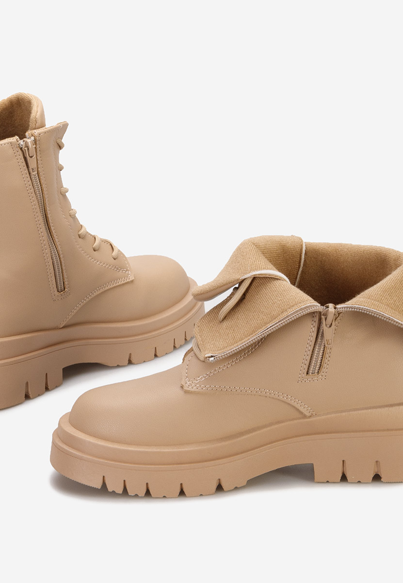 Khaki trapery damskie Kelicia