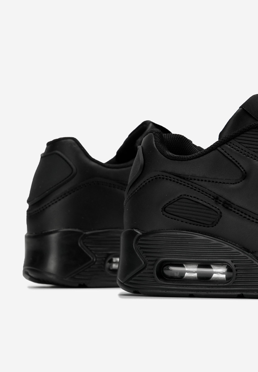 Czarne sneakersy damskie Marika