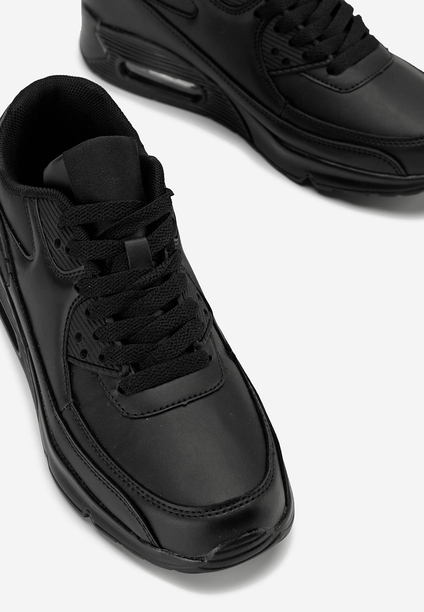 Czarne sneakersy damskie Marika