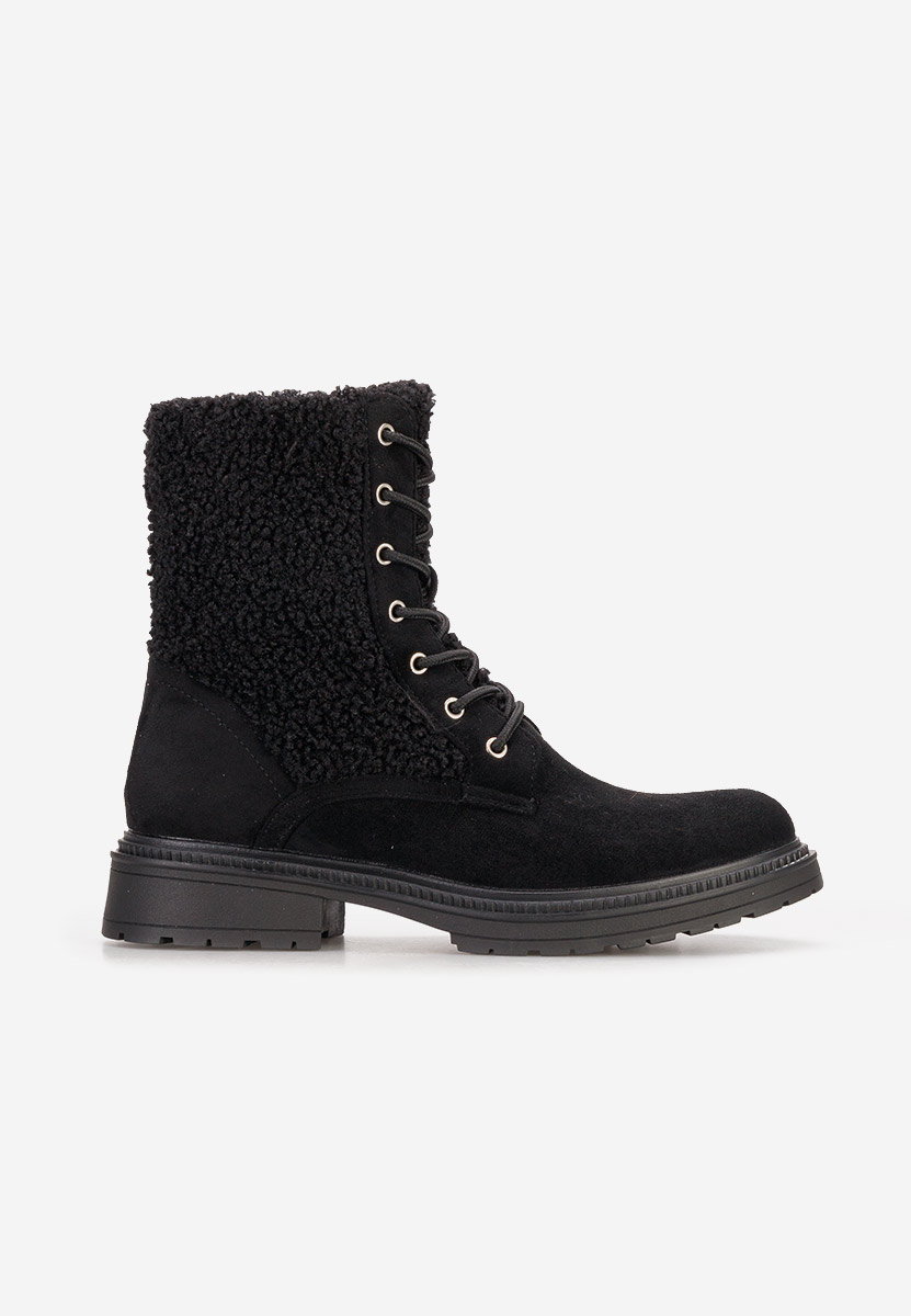 Czarne trapery damskie Milaya