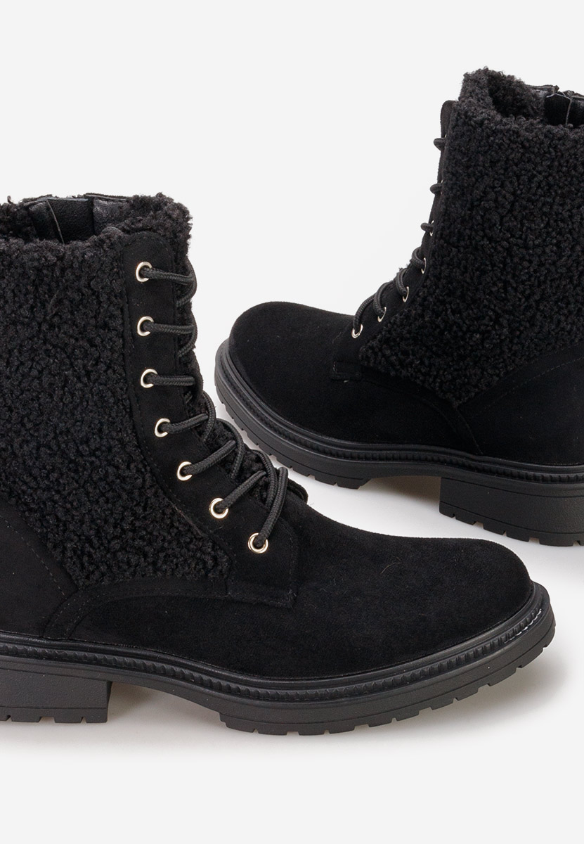 Czarne trapery damskie Milaya