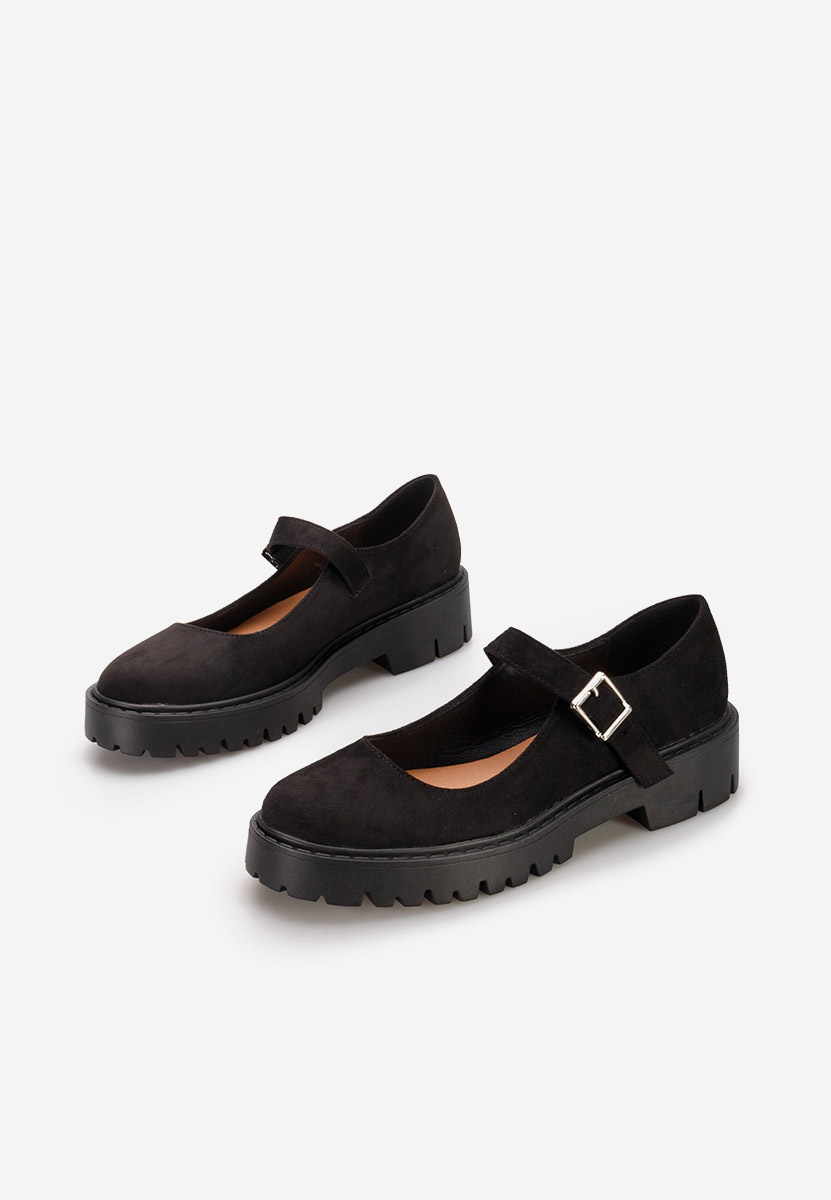 Czarne półbuty damskie Orias V2