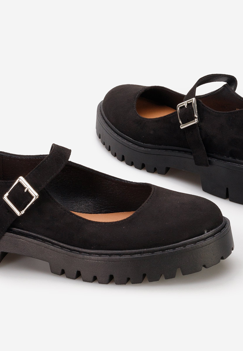 Czarne półbuty damskie Orias V2