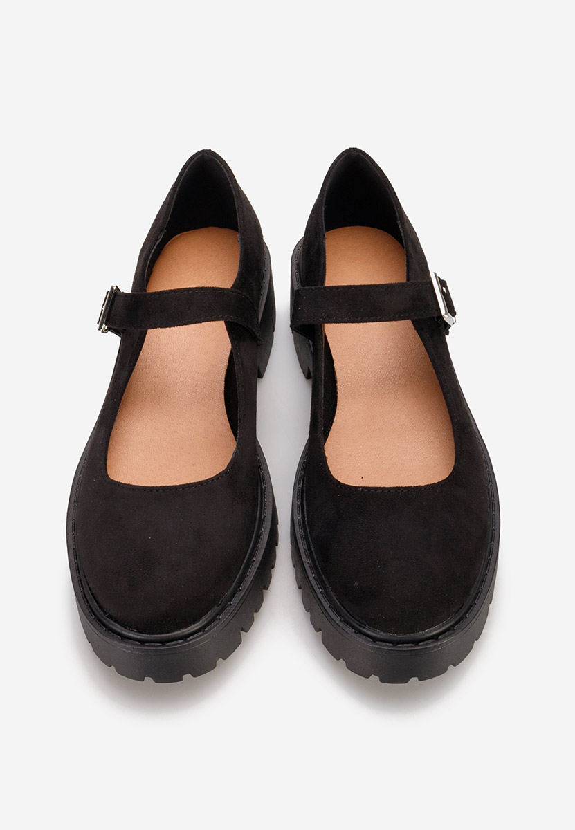 Czarne półbuty damskie Orias V2
