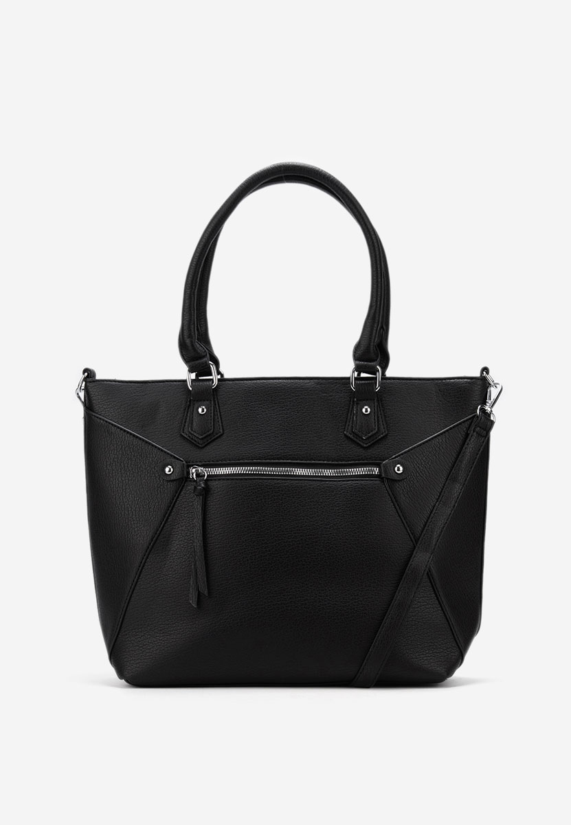 Czarna torebka do ręki Chade