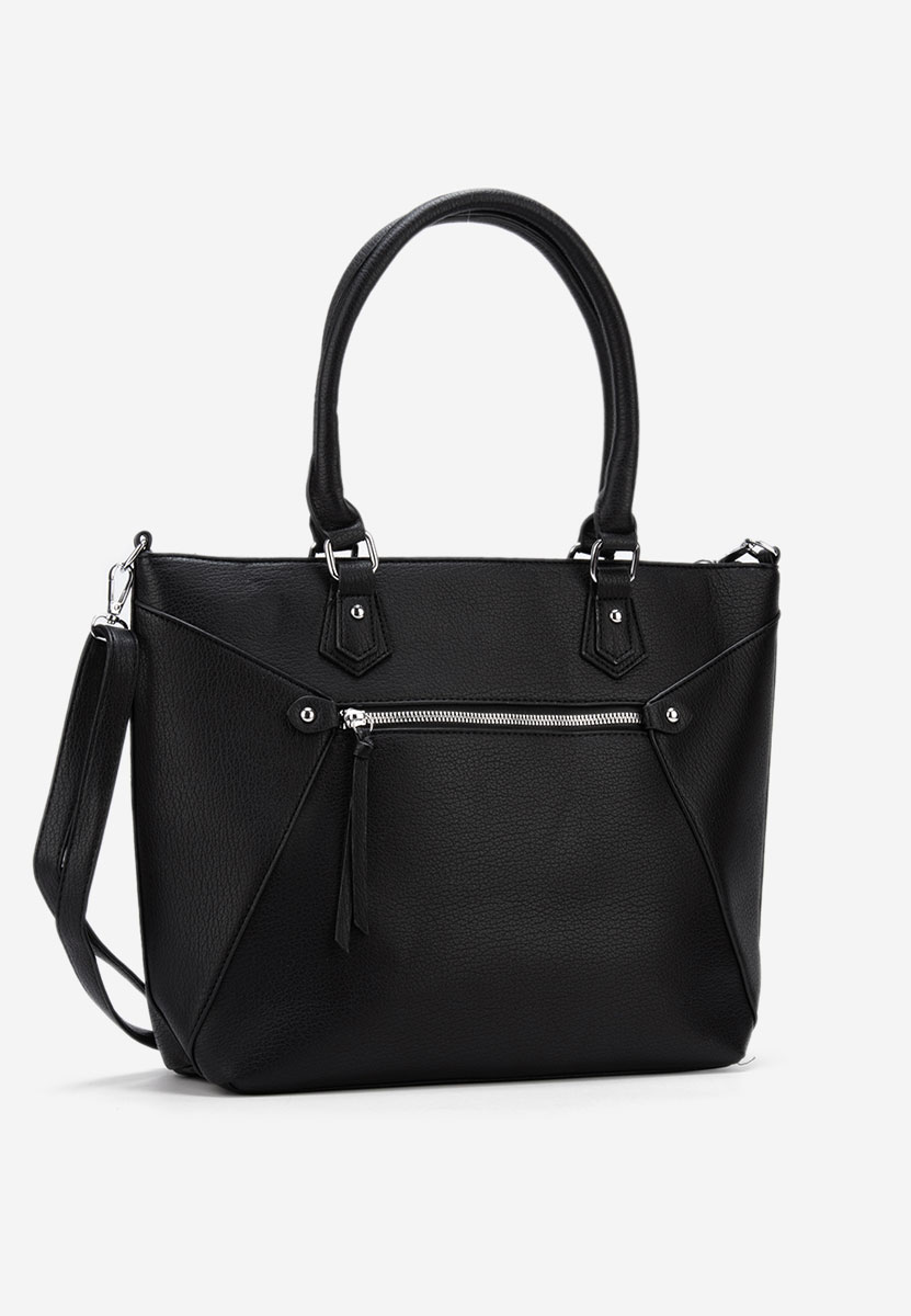 Czarna torebka do ręki Chade