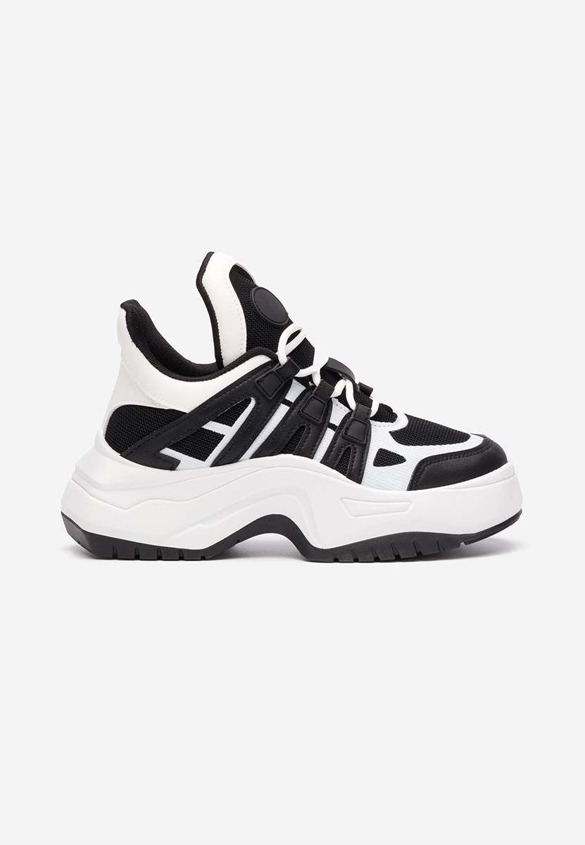 Czarne sneakersy na platformie Alessia Czarne sneakersy na platformie Alessia