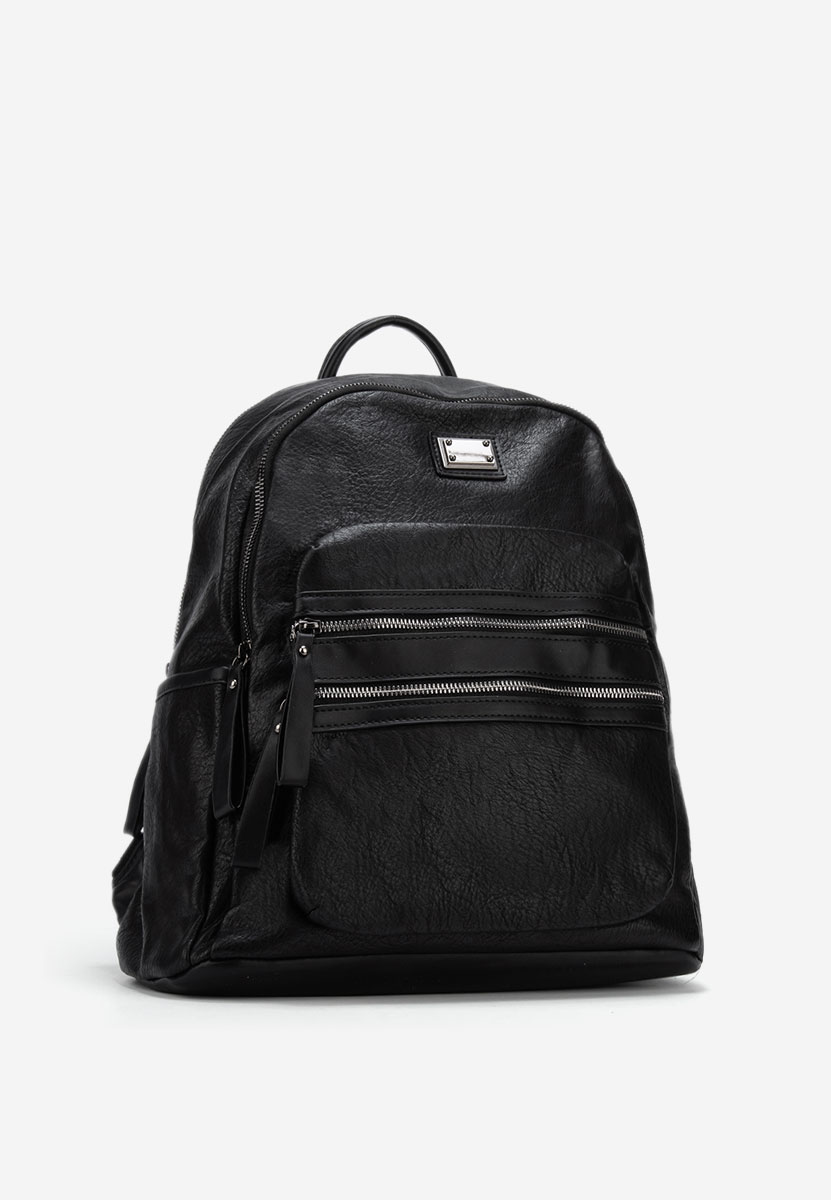 Czarny plecak damska Inessa