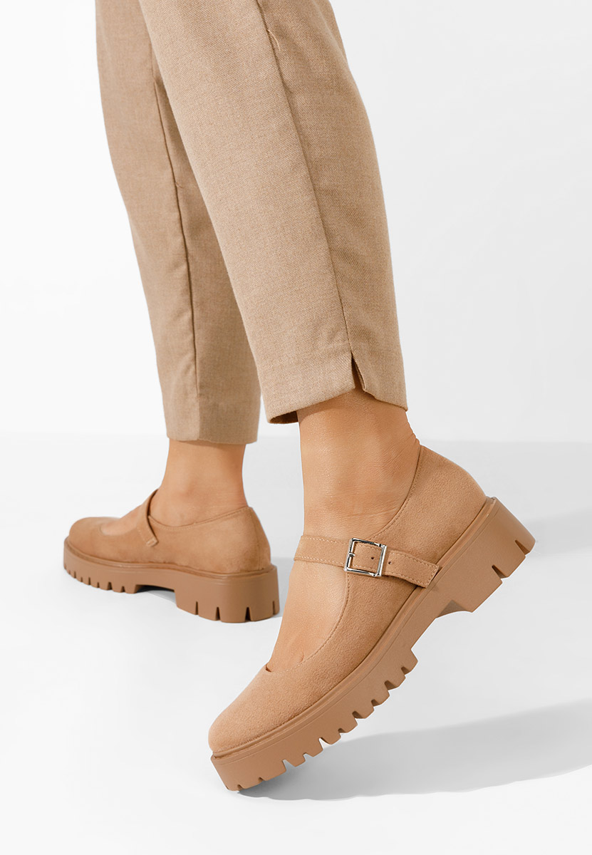 Khaki półbuty damskie Orias V2