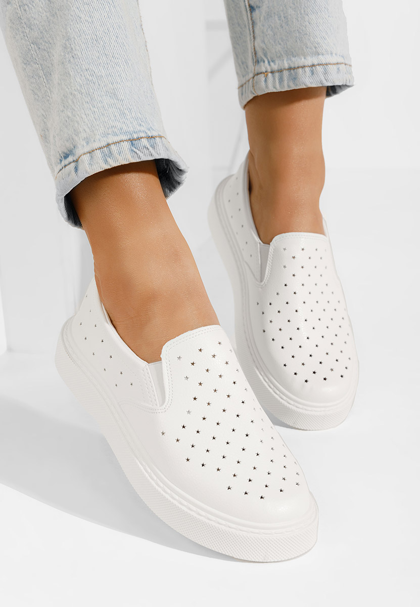 Białe espadryle damskie Sotiy V2