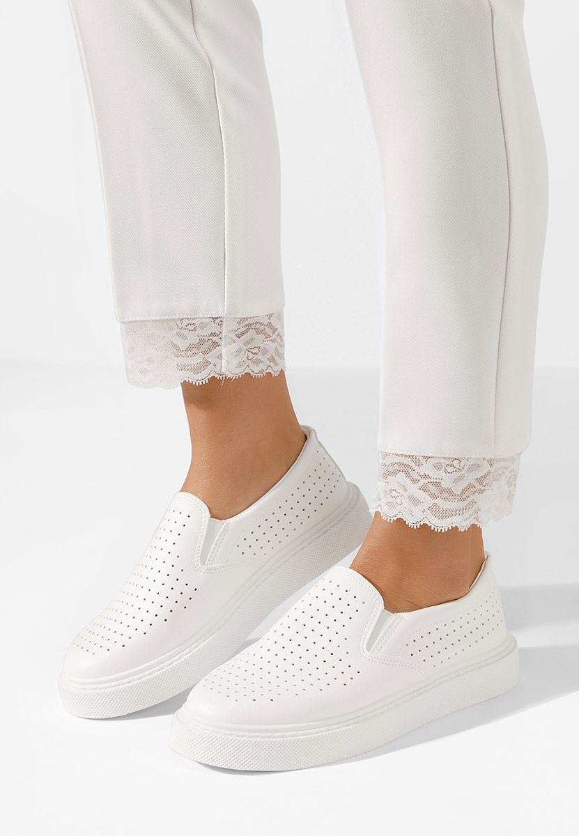 Białe espadryle damskie Sotiy