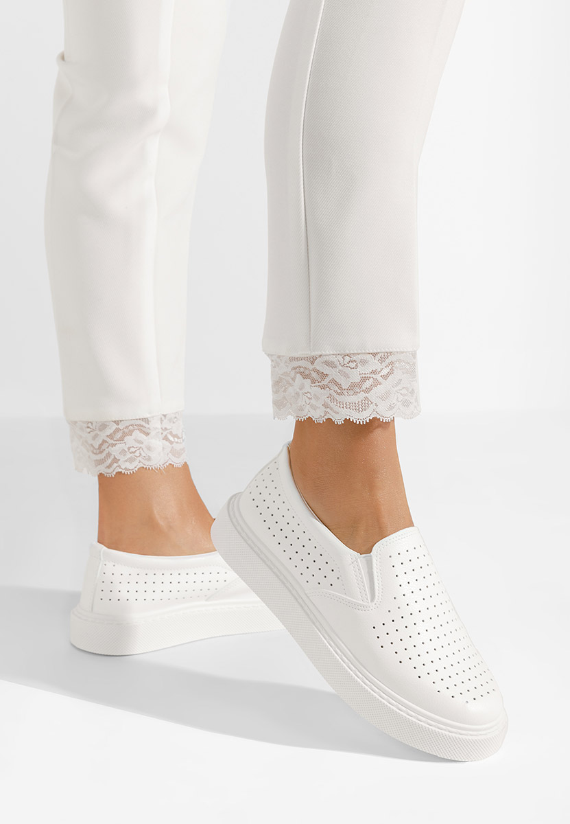 Białe espadryle damskie Sotiy