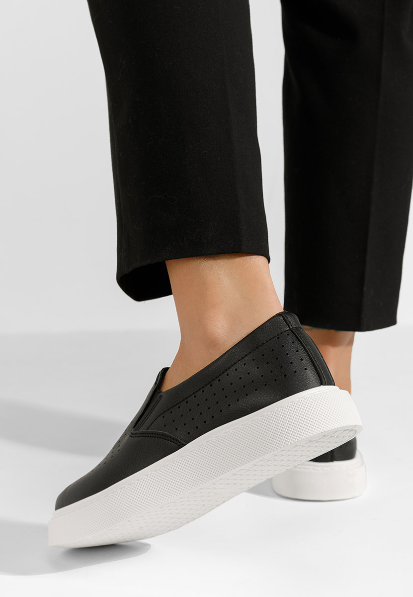 Czarne espadryle damskie Sotiy