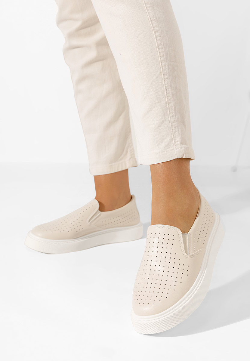 Beżowe espadryle damskie Sotiy