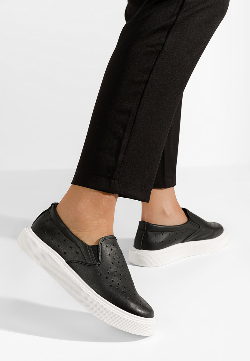 Czarne espadryle damskie Sotiy V2