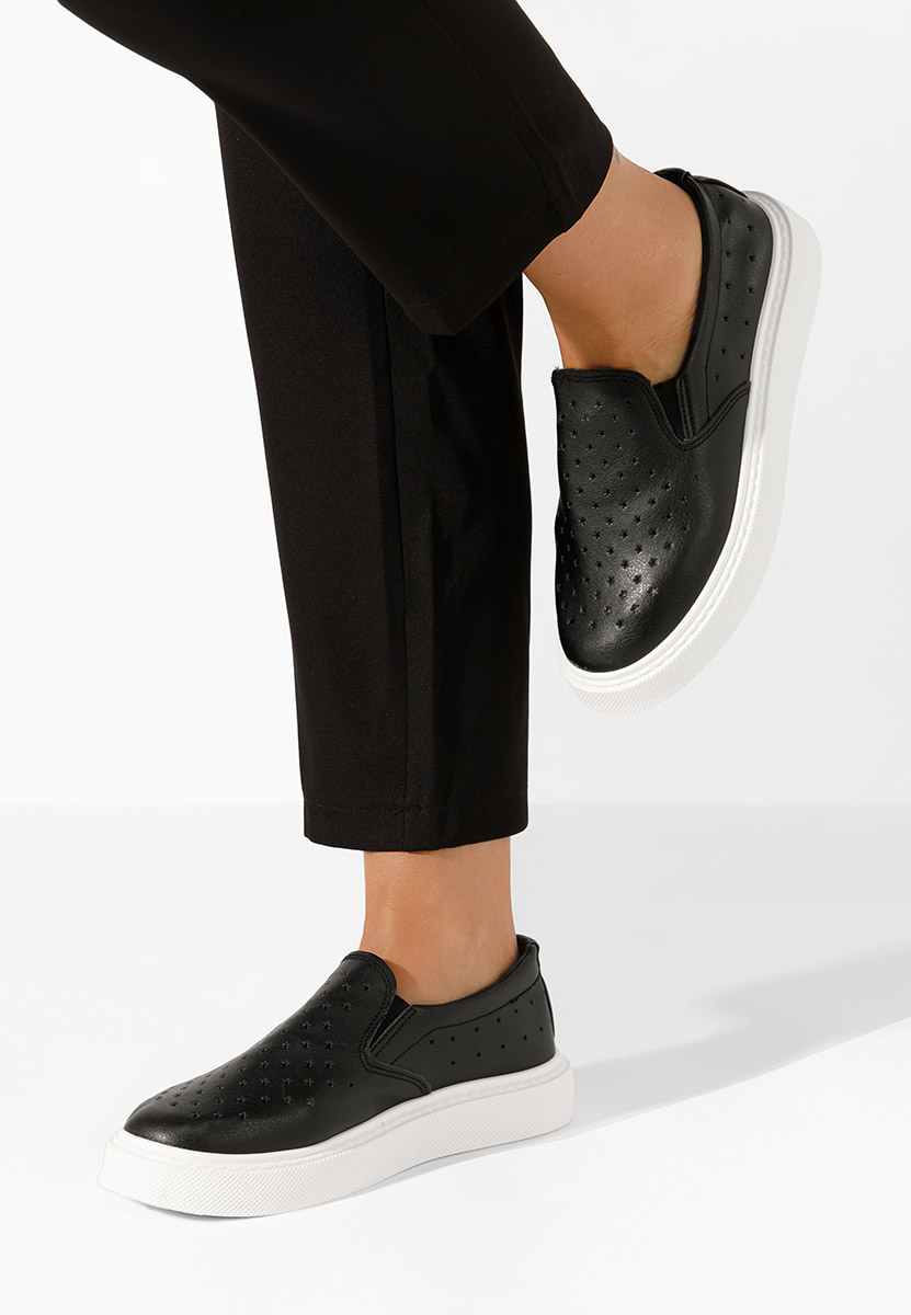 Czarne espadryle damskie Sotiy V2