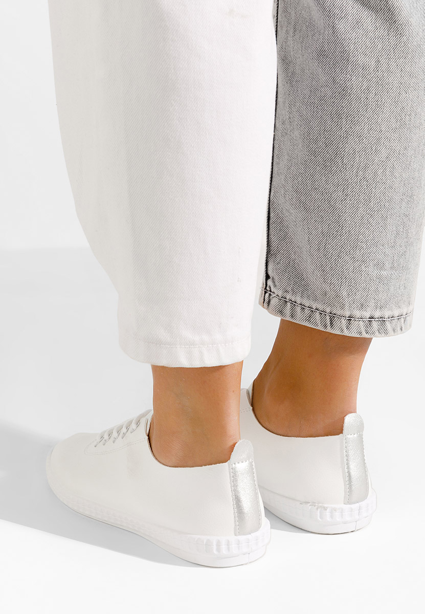 Białe półbuty damskie Simina V3