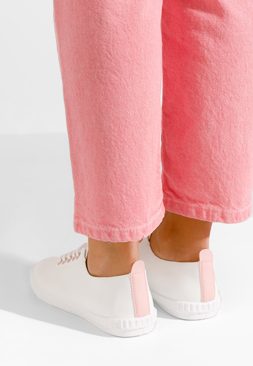 Białe półbuty damskie Simina V5