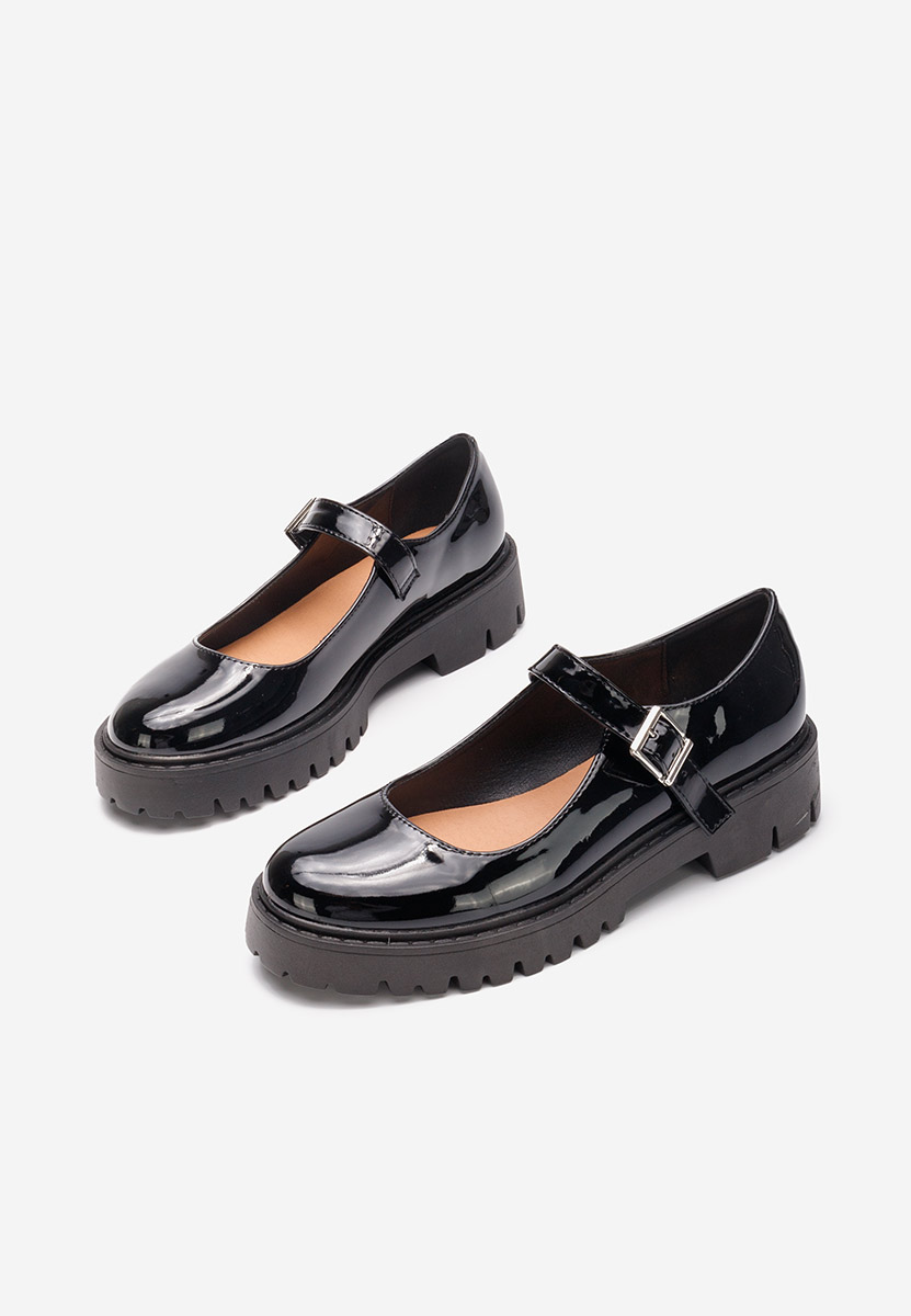 Czarne półbuty damskie Orias V3