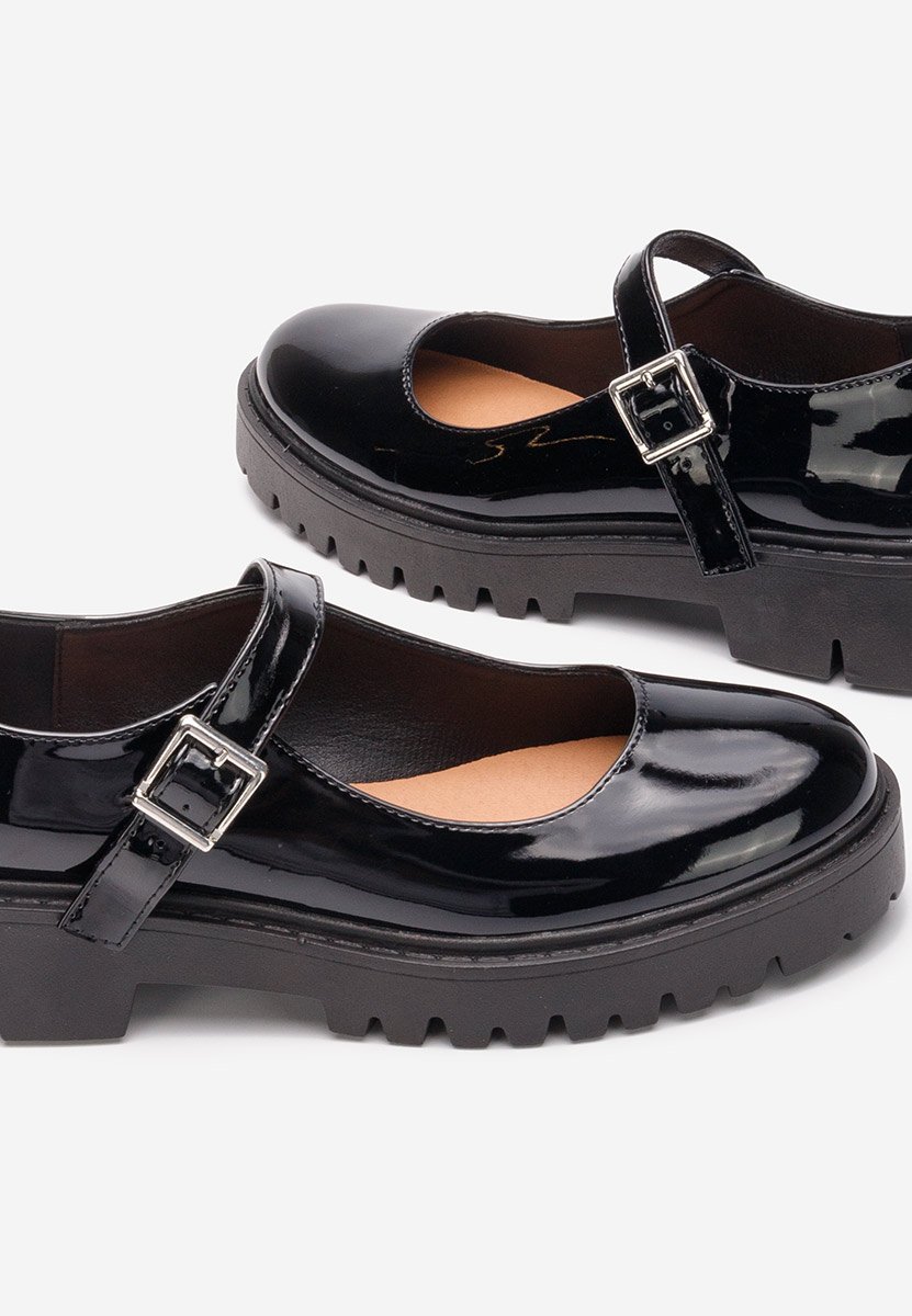 Czarne półbuty damskie Orias V3