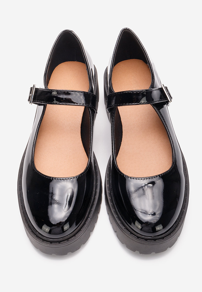 Czarne półbuty damskie Orias V3