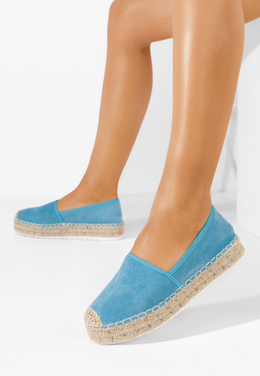 Niebieski espadryle damskie Lemeria