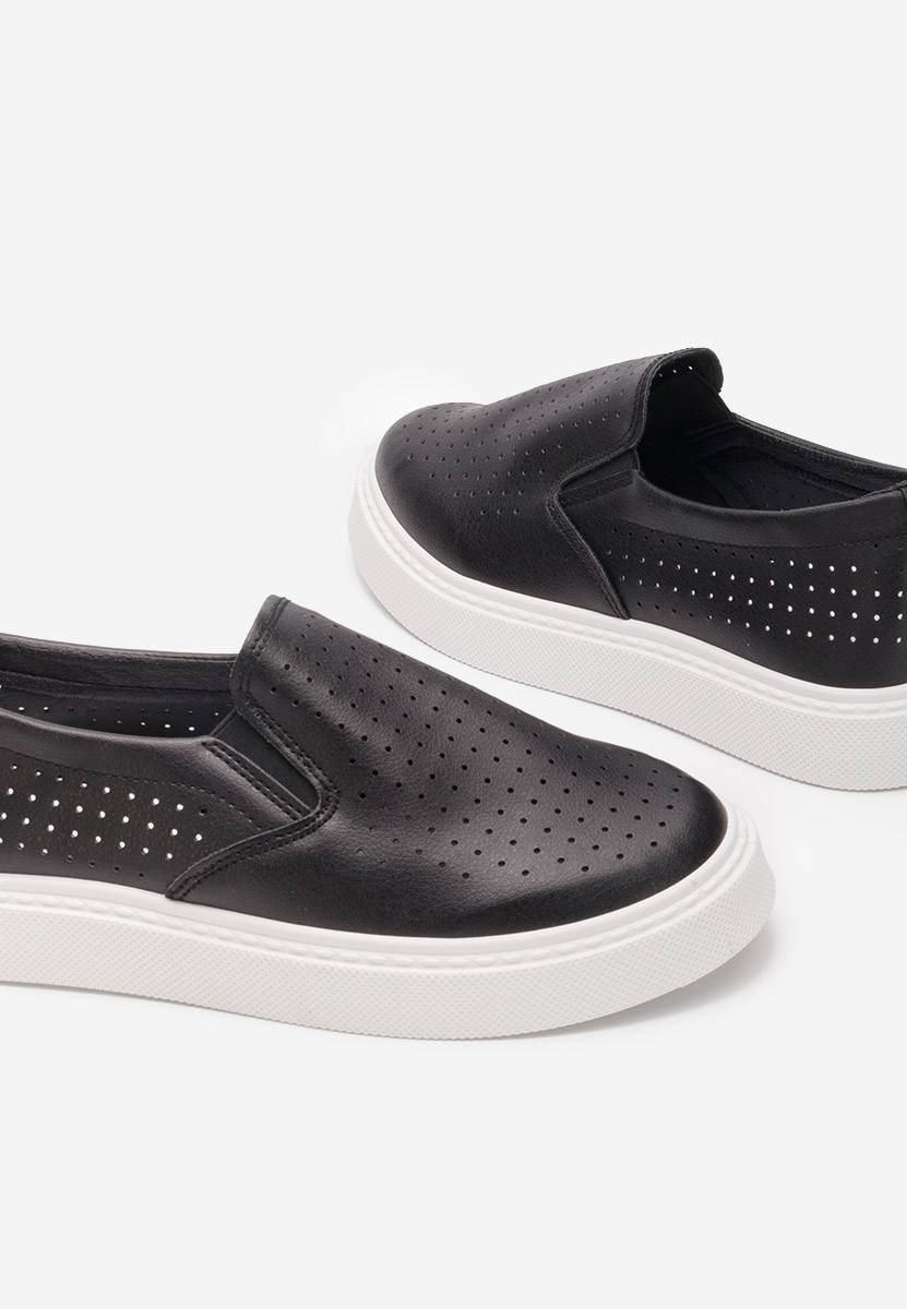 Czarne espadryle damskie Sotiy